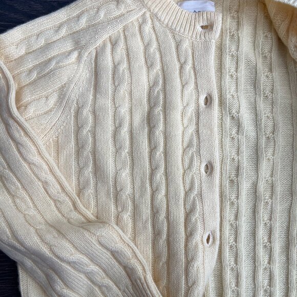 Doen Penrose Cardigan - Lemon Chiffon - Picture 10 of 14